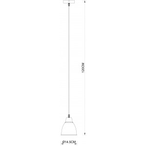 Подвесной светильник Arte Lamp BRACCIO A2054SP-1BK