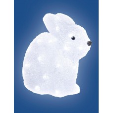 Фигурка светодиодная «Кролик» 24x27см Uniel ULD-M2724-032/STA 09561
