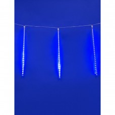 Уличная светодиодная гирлянда Uniel занавес 220V синий ULD-E1505-336/DTK BLUE IP44 TWISTED METEOR UL-00000167