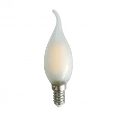 Лампа светодиодная филаментная Thomson E14 7W 4500K свеча на ветру матовая TH-B2140