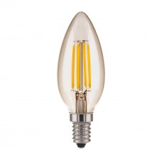 Лампа светодиодная филаментная Elektrostandard E14 7W 3300K прозрачная a049066