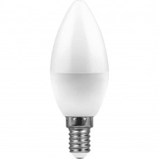 Лампа светодиодная Feron E14 11W 4000K Свеча Матовая LB-770 25942