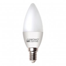 Лампа светодиодная Mono Electric lighting E14 5W 6500K матовая 100-050015-651