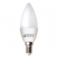 Лампа светодиодная Mono Electric lighting E14 3W 3000K матовая 100-030014-301