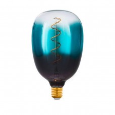 Лампа светодиодная диммируемая Eglo E27 4W 2000К синяя 110224
