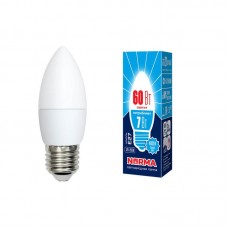 Лампа светодиодная E27 7W 4000K матовая LED-C37-7W/NW/E27/FR/NR UL-00003798