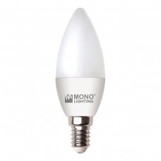 Лампа светодиодная Mono Electric lighting E14 3W 4000K матовая 100-030014-401