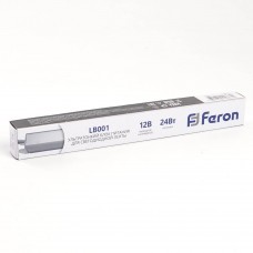 Блок питания для светодиодной ленты Feron LB001 12V 24W IP20 2A 48011