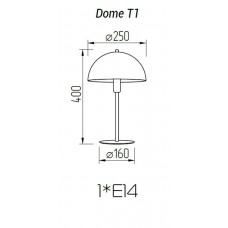 Настольная лампа TopDecor Dome T1 12