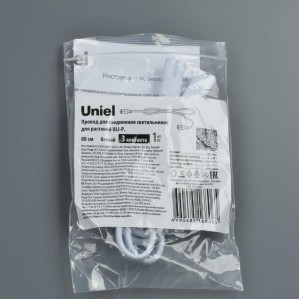 Провод Uniel UCX-PP3/L10-080 White 1 Polybag UL-00009801