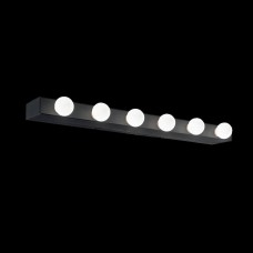 Настенный светильник Ideal Lux Prive AP6 Nero 159508